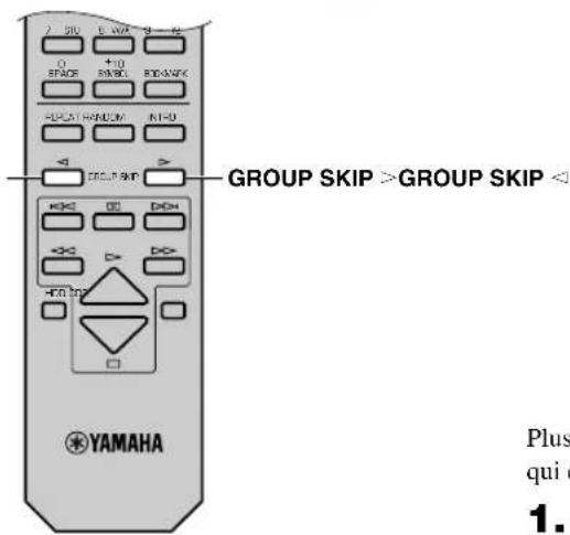 YAMAHA CDRHD1000 - Sélection du mode d'enregistrement - 2