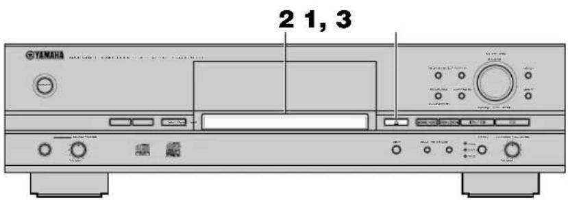 YAMAHA CDRHD1000 - Registrazione su disco CD-R o CD-RW da un'apparecchiatura esterna - 1