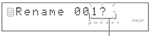 YAMAHA CDRHD1000 - Album Rename - 1