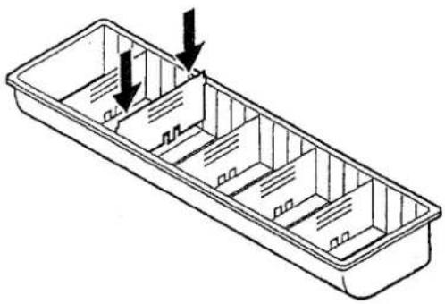 TOSHIBA TEC MA1350 - WIJZIGING VAN DE INDELING VAN DE GELDLADE - 4