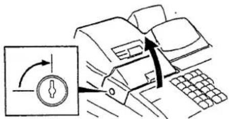 Diagram illustrating a mechanical or electrical operation with labeled components and directional arrows indicating motion or movement.