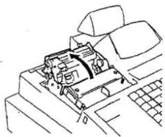 TOSHIBA TEC MA1350 - HET PAPIER LOOPT VAST - 2