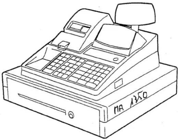 TOSHIBA TEC MA1350 - VAN MECHELEN - 1