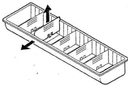 TOSHIBA TEC MA1350 - WIJZIGING VAN DE INDELING VAN DE GELDLADE - 3