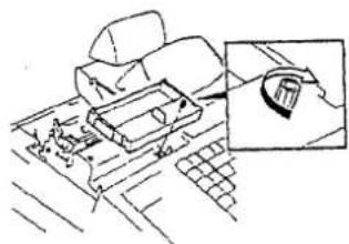 TOSHIBA TEC MA1350 - VERVANGING VAN DE LINTCASSETTE - 4