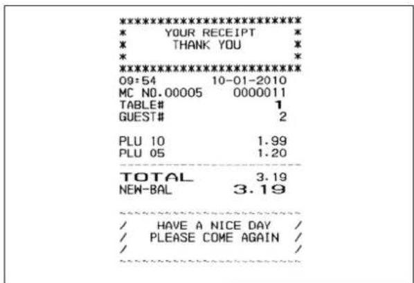 OLIVETTI ECR 8100 - Opération Taper/Appuyer - 6