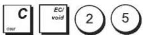 OLIVETTI ECR 8100 - RETOUR DE MARCHANDISES D'ARTICLES MULTIPLES - 13