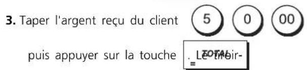 OLIVETTI ECR 8100 - PAIEMENT DU RESTE APRÈS TRANSACTION - 3