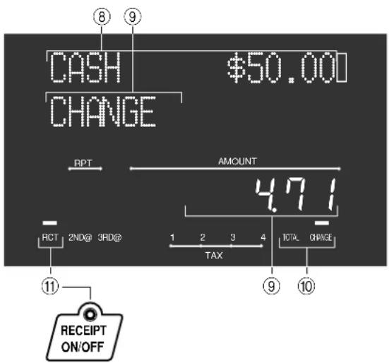 CASIO TKT500 - Exemple d'affichage - 3