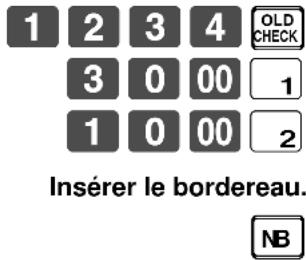 CASIO TKT500 - Opération Reçu - 1