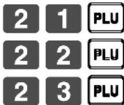 CASIO TKT500 - Exemple (PLU de préparation) - 2