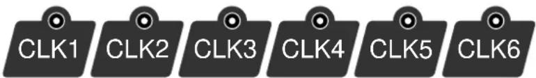 CASIO TKT500 - Touche d'employé - 1