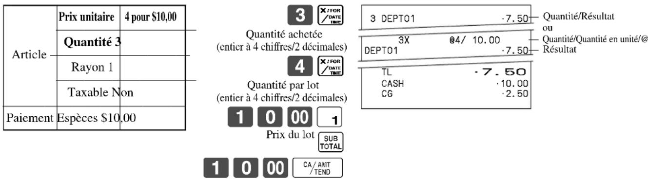 CASIO TKT500 - Vente au détail d'articles en lot - 1