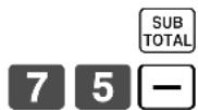 CASIO TKT500 - Opération Reçu - 2