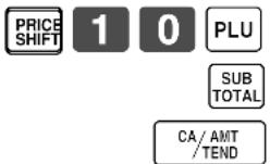 CASIO TKT500 - Opération Reçu - 2