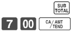 CASIO TKT500 - Opération Reçu - 3