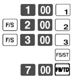 CASIO TK6000 - Opération reçu - 1