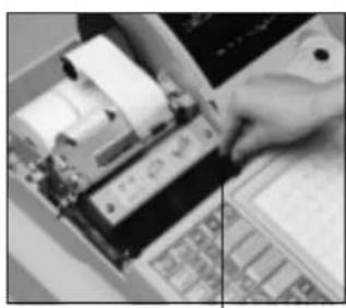 CASIO TK6000 - Pour remplacer le ruban encreur - 7