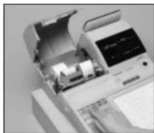 CASIO TK6000 - Pour remplacer le rouleau de la bande de contrôle - 10