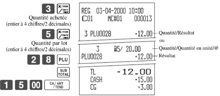 CASIO TK6000 - Opération reçu - 1