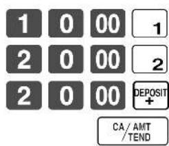 CASIO TK6000 - Opération reçu - 1