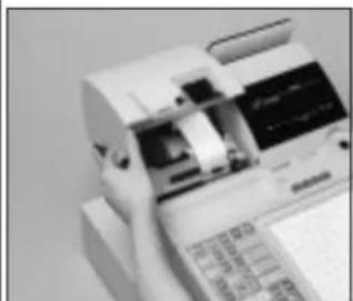 CASIO TK6000 - Mise en place du rouleau de reçus - 6