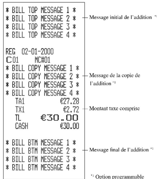 CASIO TK6000 - Opération reçu - 4