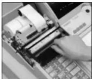 CASIO TK6000 - Pour remplacer le ruban encreur - 9