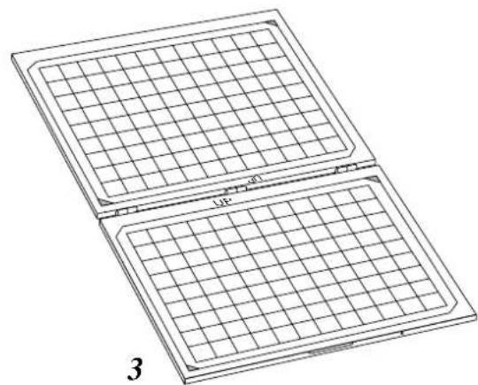 CASIO TK6000 - Comment installer une feuille de menu dans le cadre de feuille (tk-6000 seulement) - 2