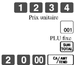CASIO TK6000 - Opération reçu - 1