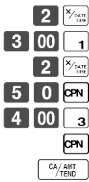 CASIO TK6000 - Opération reçu - 1
