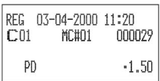 CASIO TK6000 - Opération reçu - 3