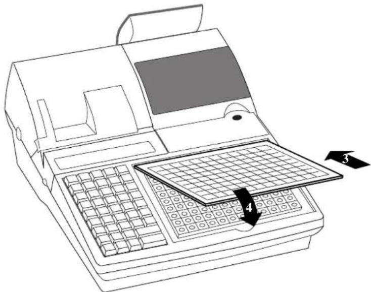 CASIO TK6000 - Remettre le cadre de feuille - 1