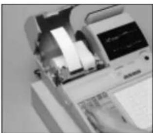 CASIO TK6000 - Mise en place du rouleau de reçus - 12