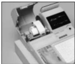 CASIO TK7000 - Pour remplacer le rouleau de reçus - 3