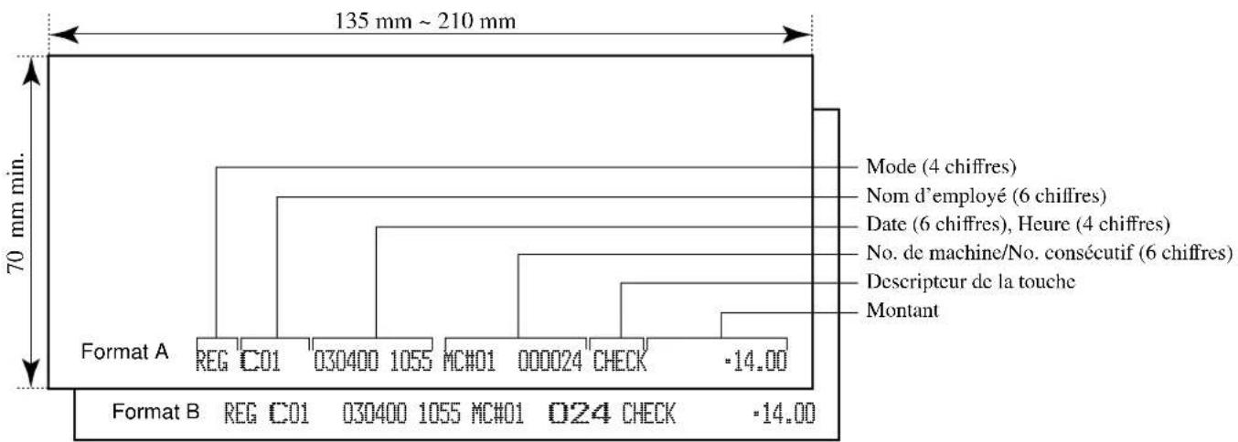 CASIO TK7000 - Exemple de validation - 1