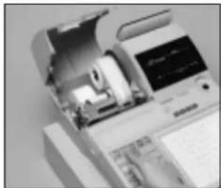 CASIO TK7000 - Pour remplacer le rouleau de la bande de contrôle - 3