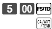 CASIO TK7000 - Enregistrement de "Food stamp" (Réglementation de l'Illinois) - 5