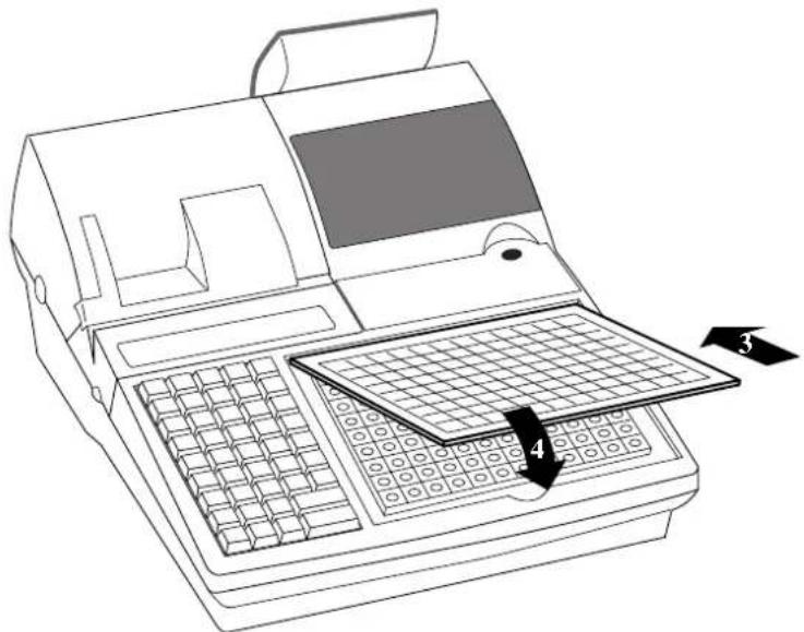 CASIO TK7000 - Remettre le cadre de feuille - 1