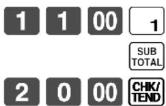 CASIO TK7000 - Chèque - 1