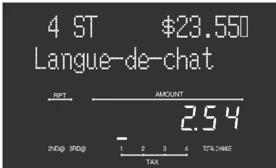 CASIO TK7000 - Panneau d'affichage - 4
