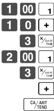 CASIO TK7000 - Opération Reçu - 1