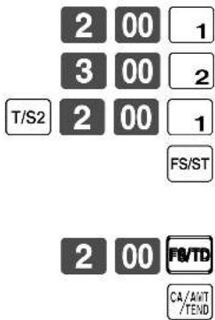 CASIO TK7000 - Opération Reçu - 1
