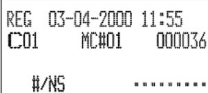 CASIO TK7000 - Opération Reçu - 2