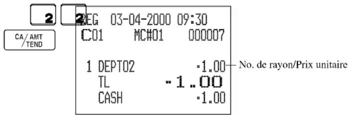 CASIO TK7000 - Prix préréglé - 1