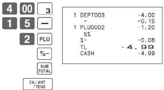 CASIO SES2000 - OPÉRATION TICKET - 1