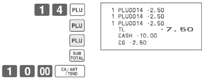 CASIO SES2000 - Programmation des PLU - 6