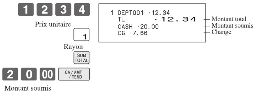CASIO SES2000 - OPÉRATION TICKET - 1