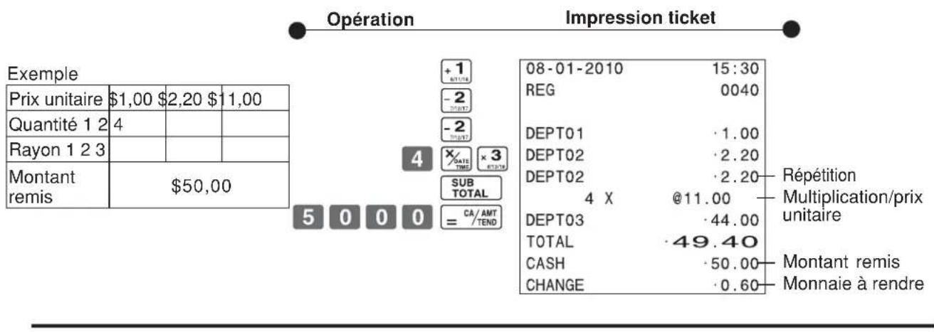 CASIO SES10 - 2-1 Enregistrement avec prix programme dans les rayons - 2