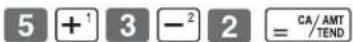 CASIO SES10 - 1-1 Example de calcul - 2